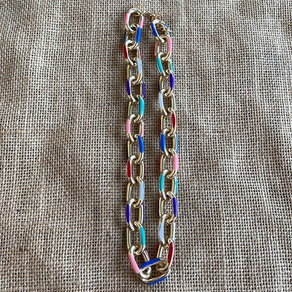 European 2023 In style Candy Color Dripping choker Necklace Enamel Drip - Picture 10 of 16